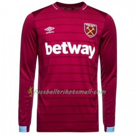 Fußballtrikots West Ham United 2018-2019 Langarm Heimtrikotsatz kaufen